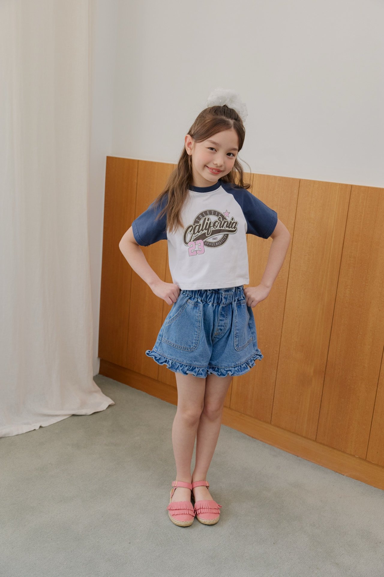 [DOREDORE] California Crop Top / [도레도레] 캘리포니아크롭티