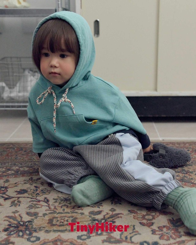 【即納】dindin layered hoodie