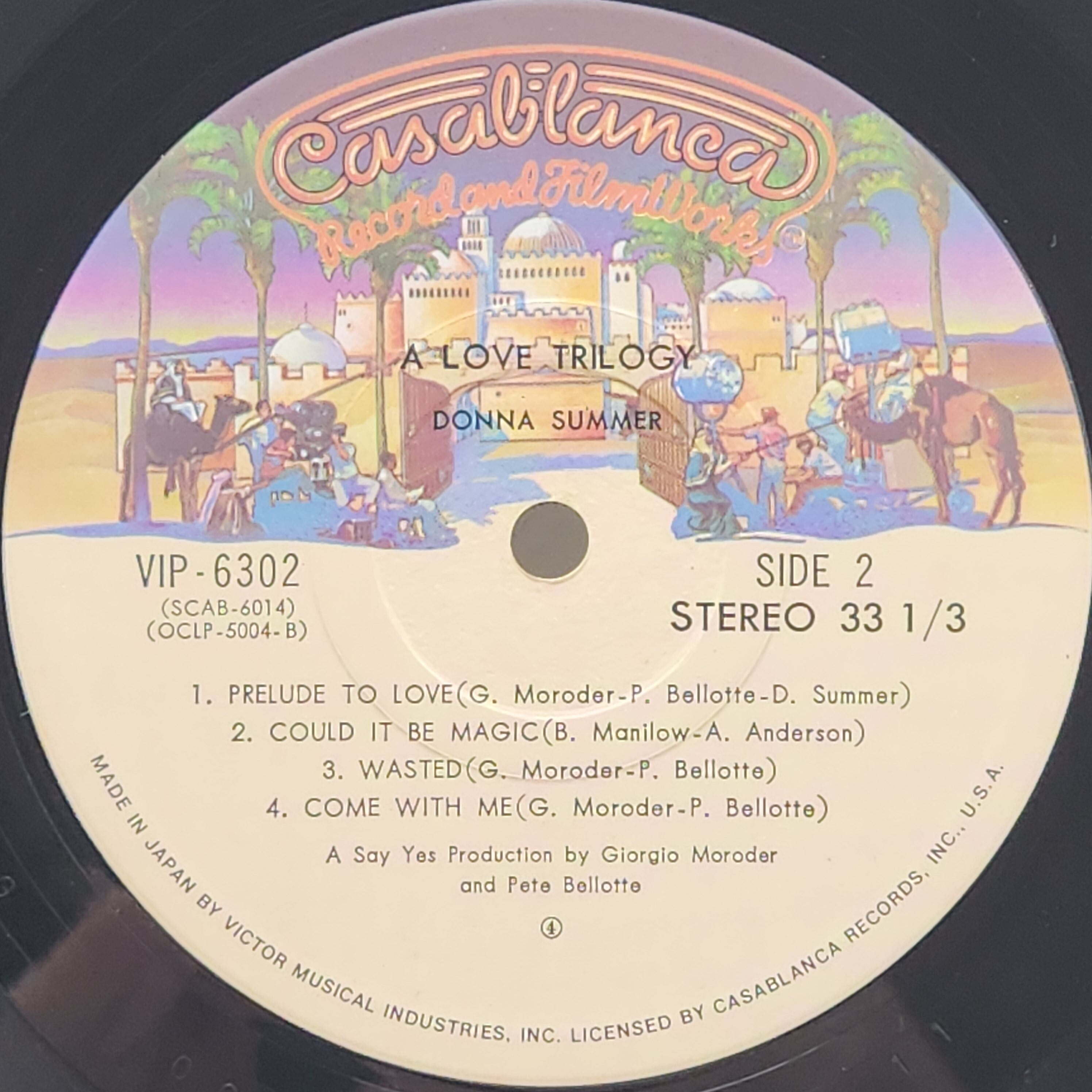 Donna Summer / A Love Trilogy [VIP-6302] - 画像4