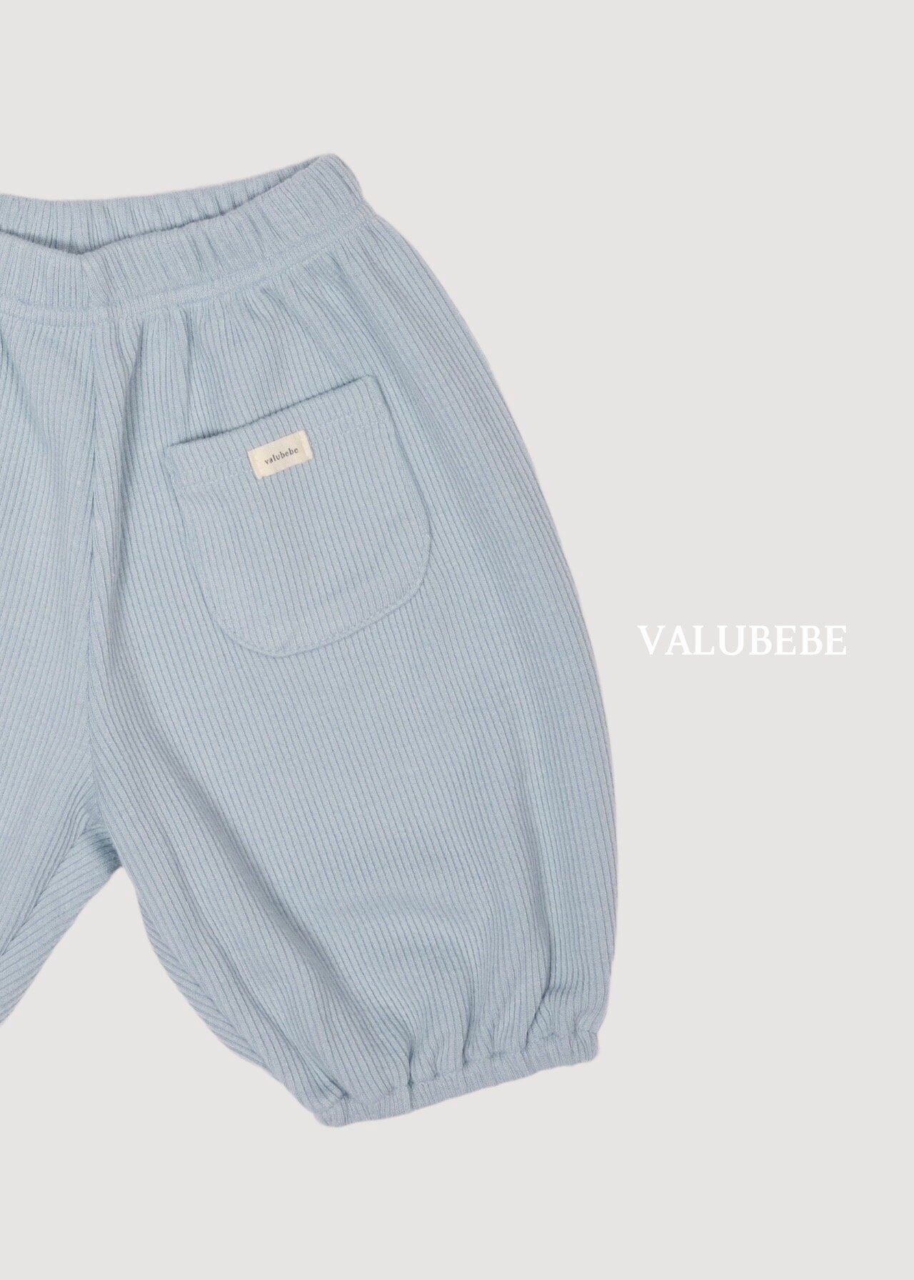 送料無料【予約】/ ハニーリブジョガーパンツ / valubebe