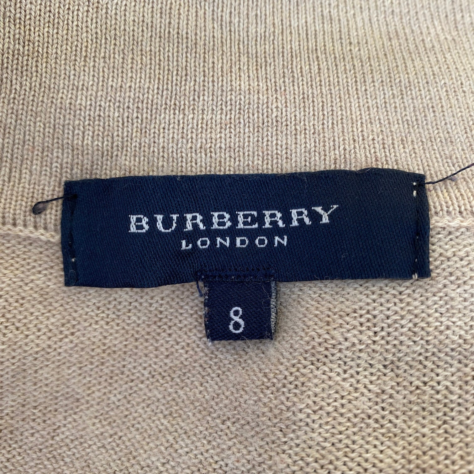 BURBERRY LONDON バーバリー ロンドン 襟付き ニットセーター メンズXL 