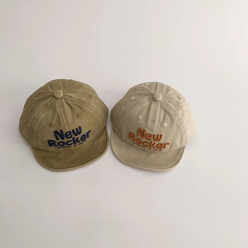 New Rocker刺繍ロゴベビーキャップ