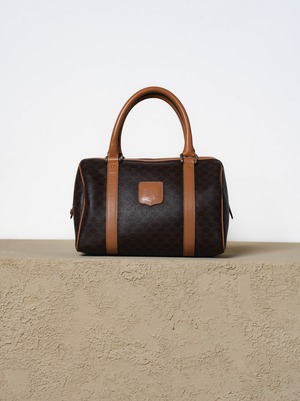 CELINE セリーヌ マカダム柄 w26 ミニボストンバッグ