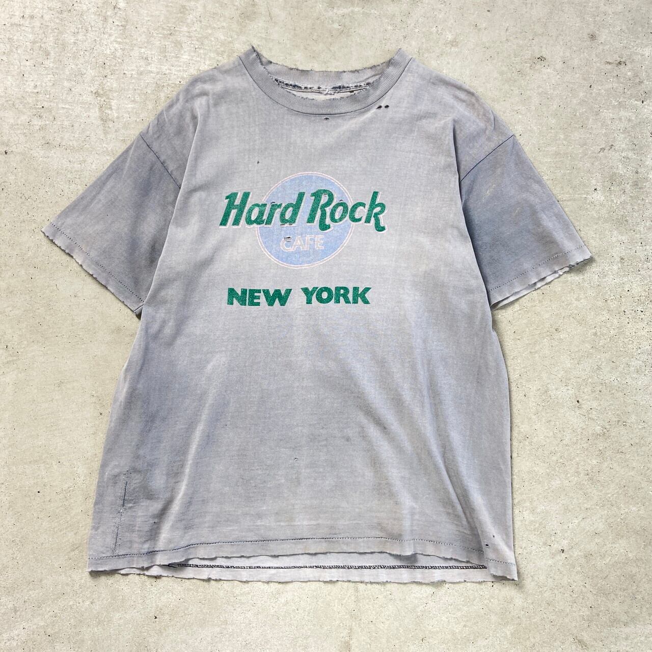 90年代 HARD ROCK CAFE NEW YORK ハードロックカフェ プリントTシャツ