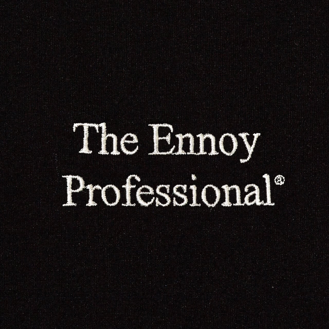 PROFESSIONAL S/S T-SHIRT (BLACK x WHITE) | ENNOY