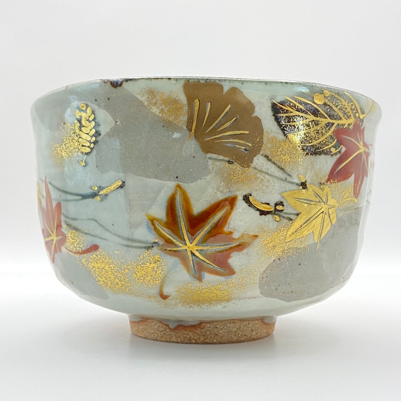 新品】茶碗 乾山写 吹寄 三徳窯 尚 共箱入 | 茶道具 錦玉堂