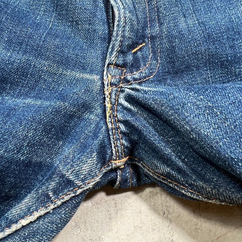 70's LEVI'S リーバイス 502-0117 デニム Big E デカ文字 ヒゲ 70's LEVI'S リーバイス 502-0117 デニム Big E デカ文字 ヒゲ