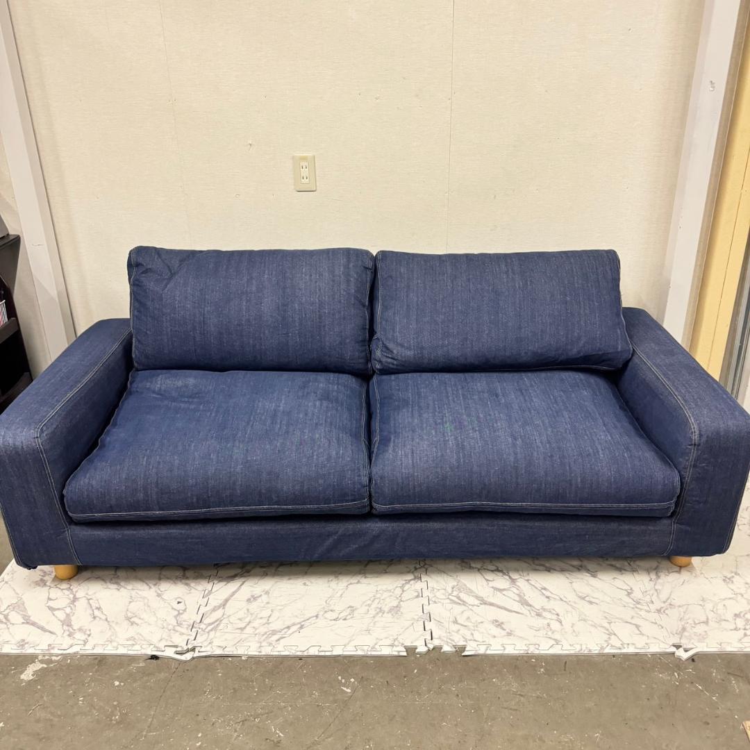 配送 デニム ソファー 福岡 佐賀 熊本 大分 〇 無印 3人 2人 3P 2P 配送 デニム ソファー 福岡 佐賀 熊本 大分 〇 無印 3人 2人 3P 2P 18036