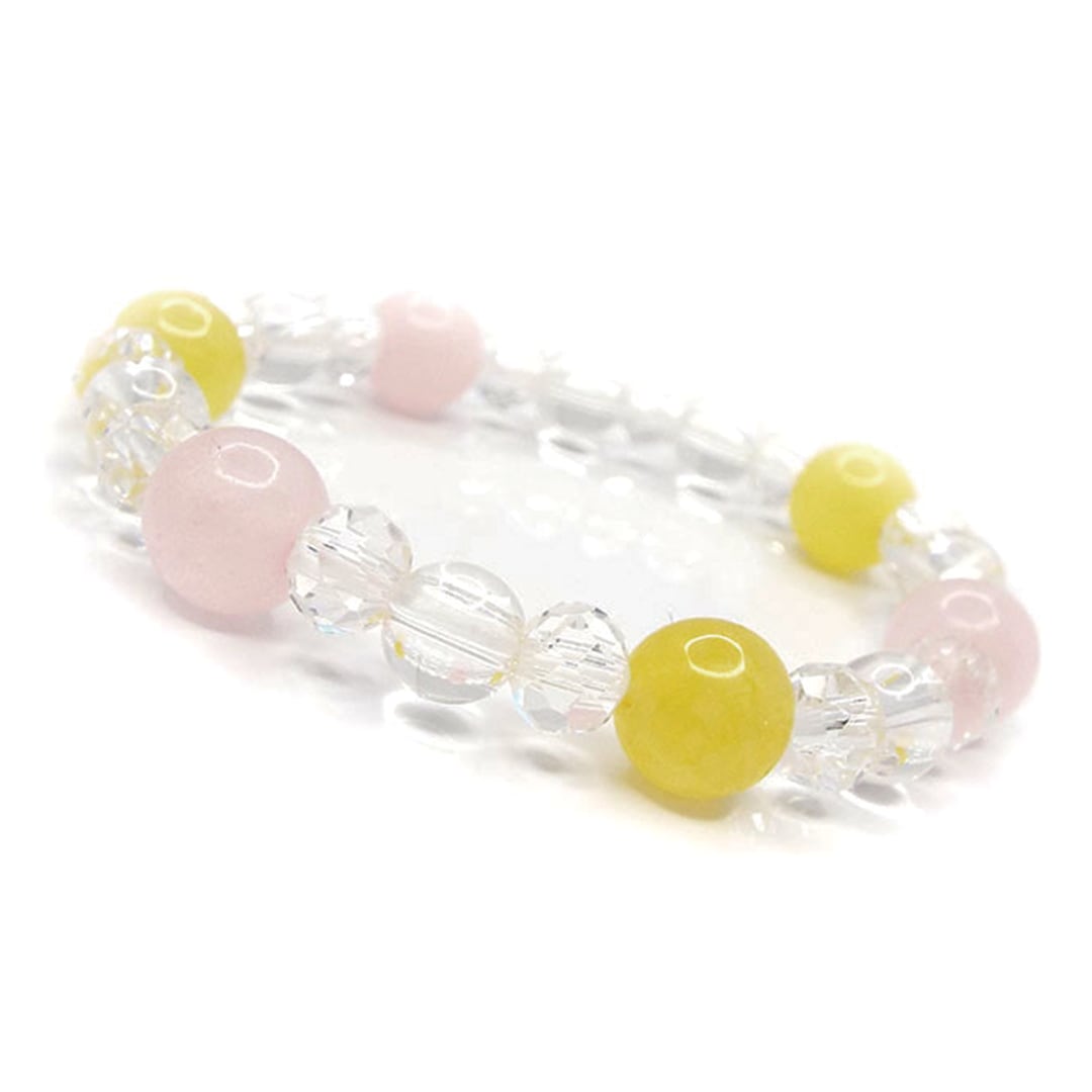 安らぎのエネルギーで奇跡をおこすパワーストーンブレスレット/ レインボームーン 安らぎのエネルギーで奇跡をおこすパワーストーンブレスレット