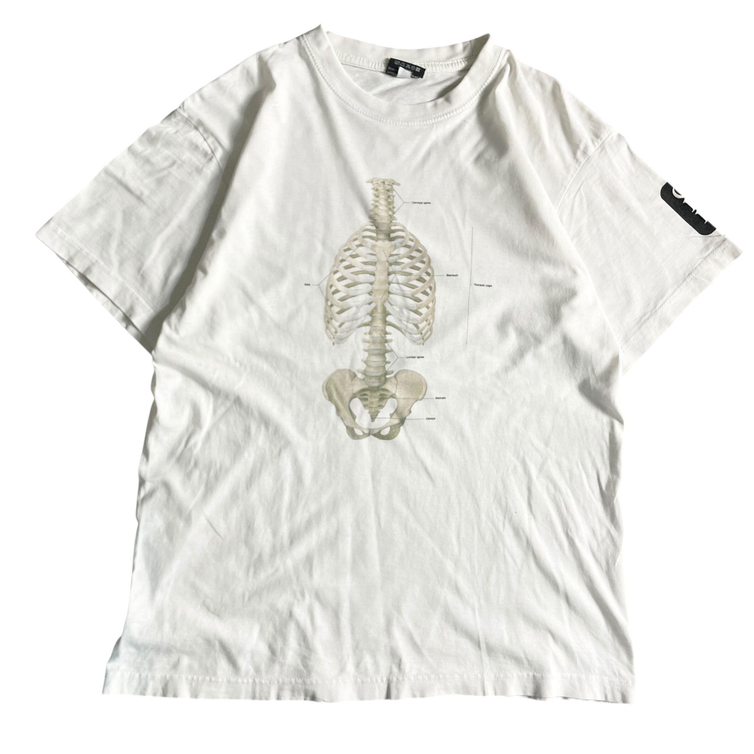 90s USA製 スケルトン 骨格 筋肉図vintage T-shirt