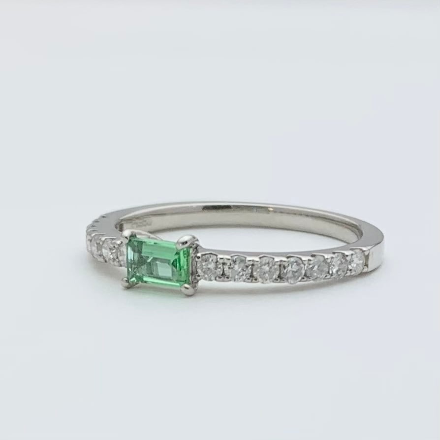 Pt コーネルピン ダイヤモンド リング 0.18ct 12号 | ジュエリー