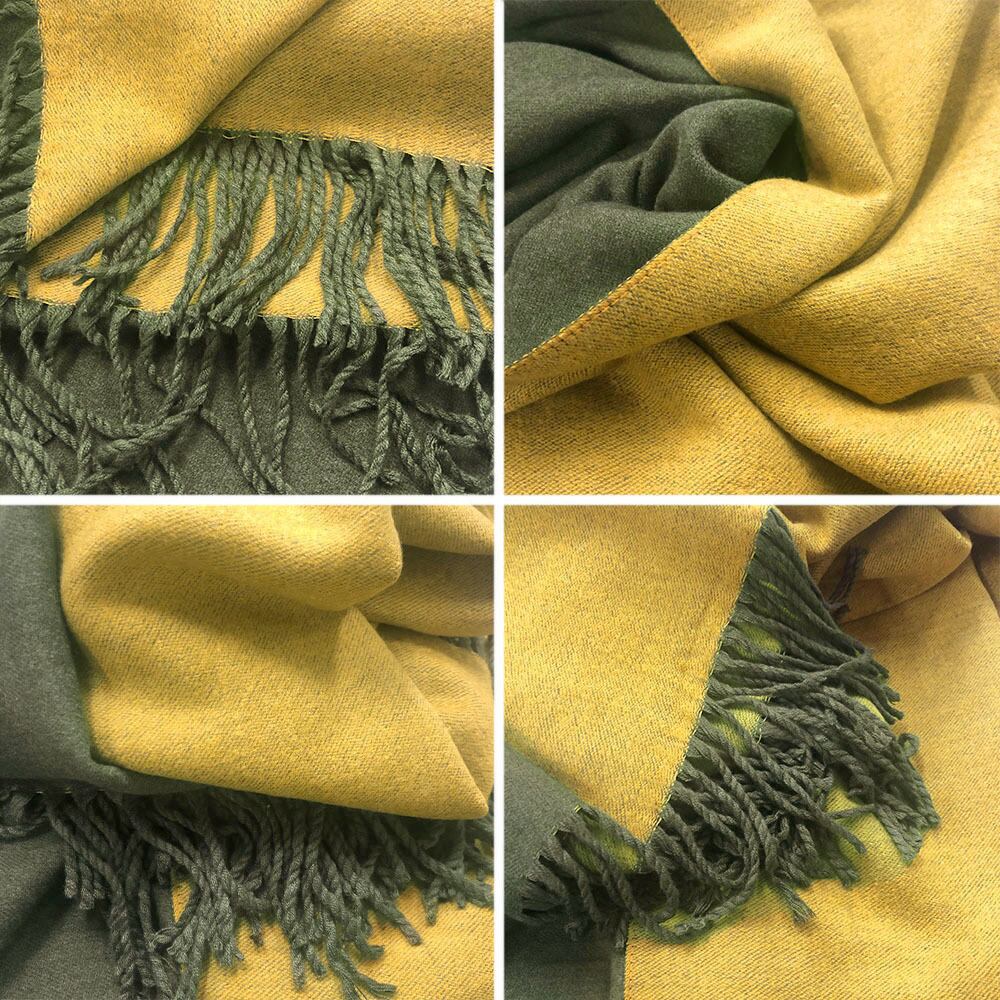 大判 フリンジ マフラー レディース 秋冬 きれいめ 大人 かわいい ストール 厚手 おしゃれ リバーシブル ブランケット カジュアル ビジネス オフィス 大人可愛い 大人女子