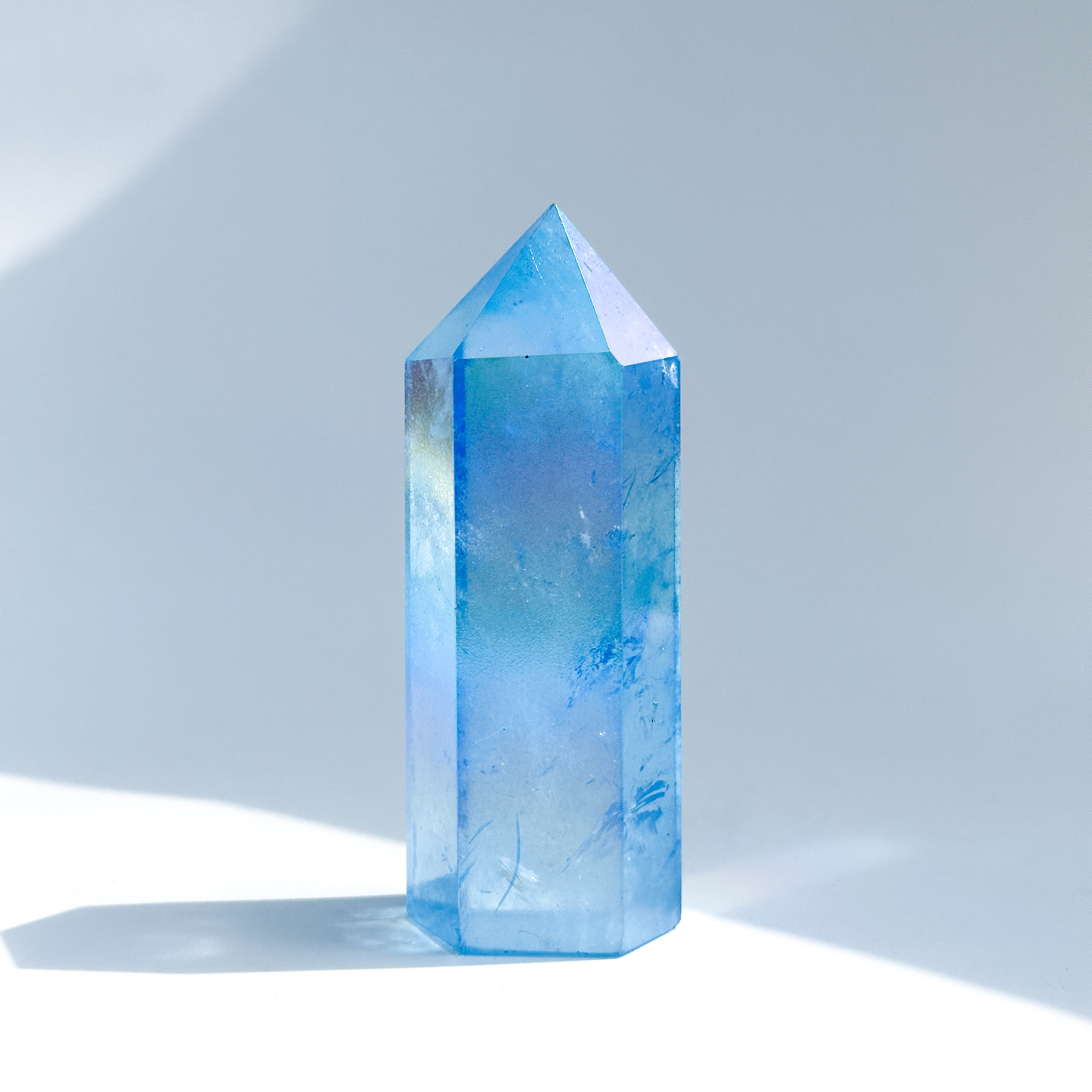 ブルーオーラクォーツ タワー22✧ Blue Aura Quartz ✧天然石・鉱物