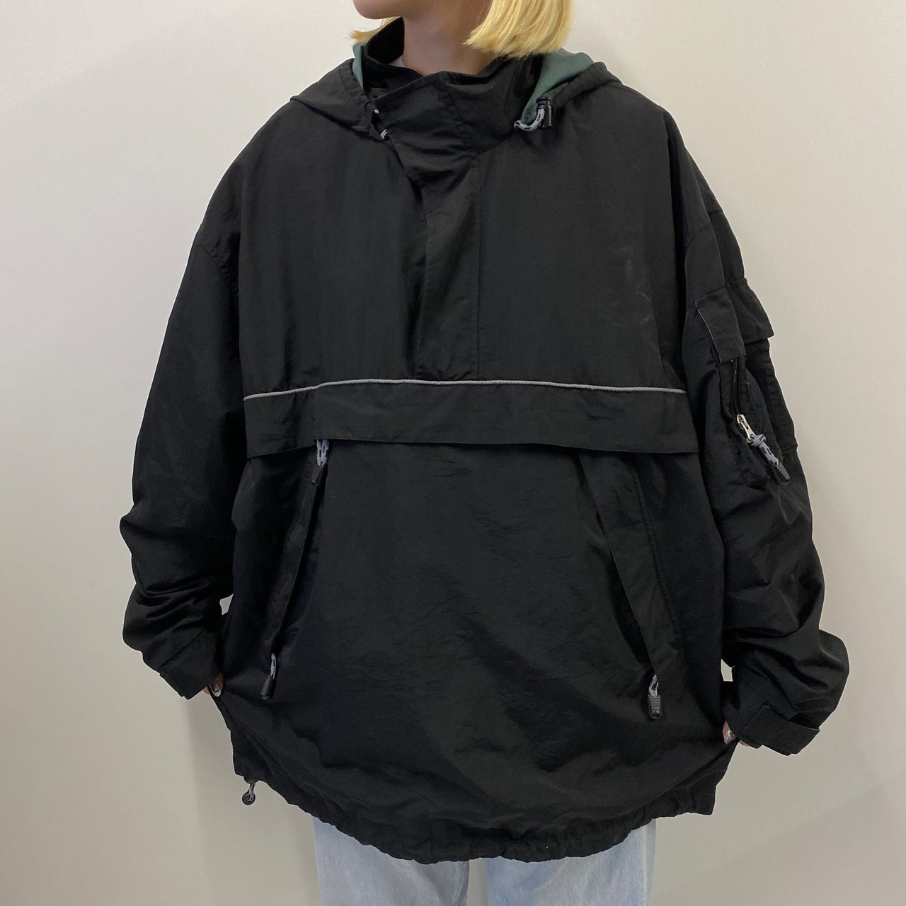 ビッグサイズ 90年代 OLD GAP オールドギャップ フード収納型 