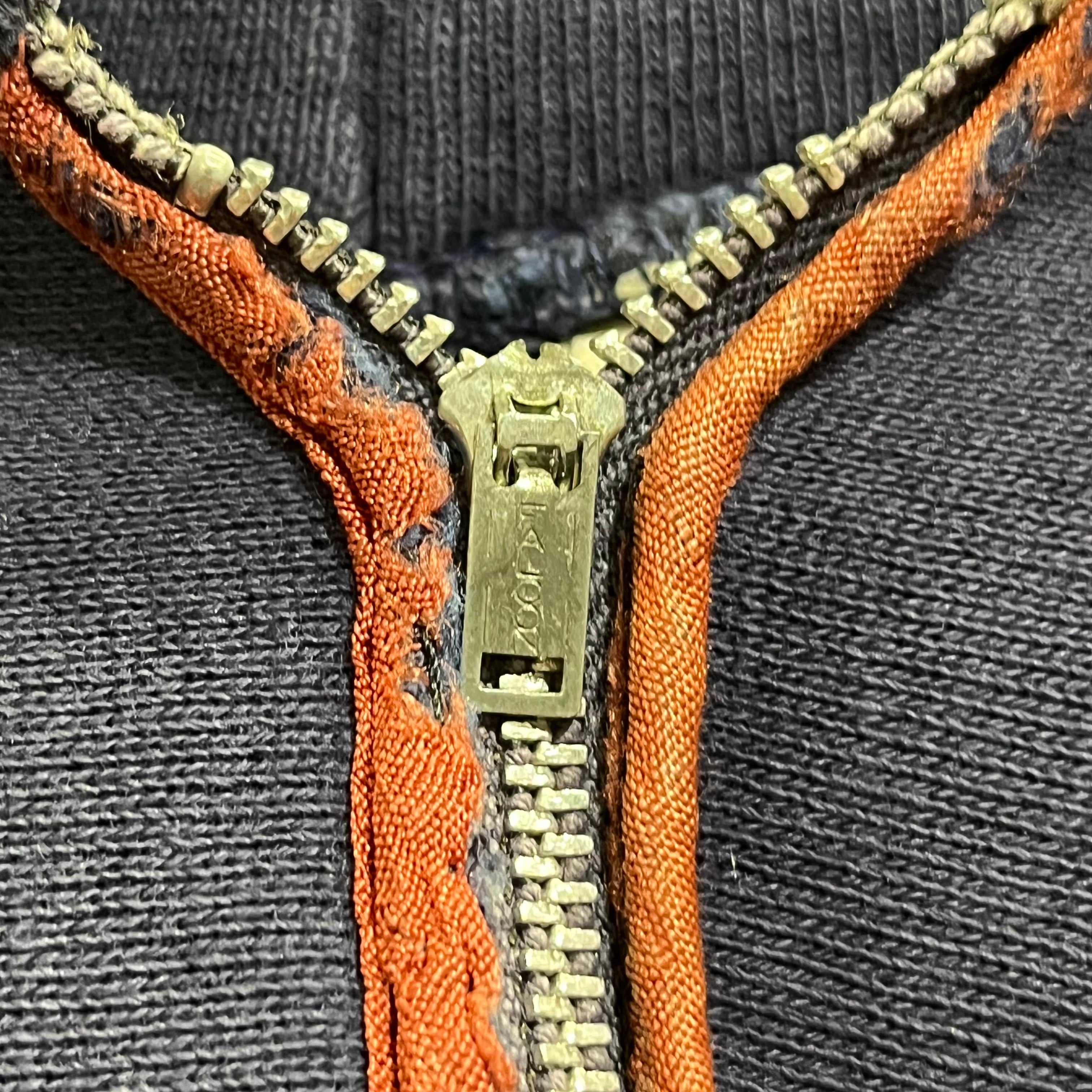 70s Champion Reverse Weave “USAFA” Harf-Zip Hoodie 70年代