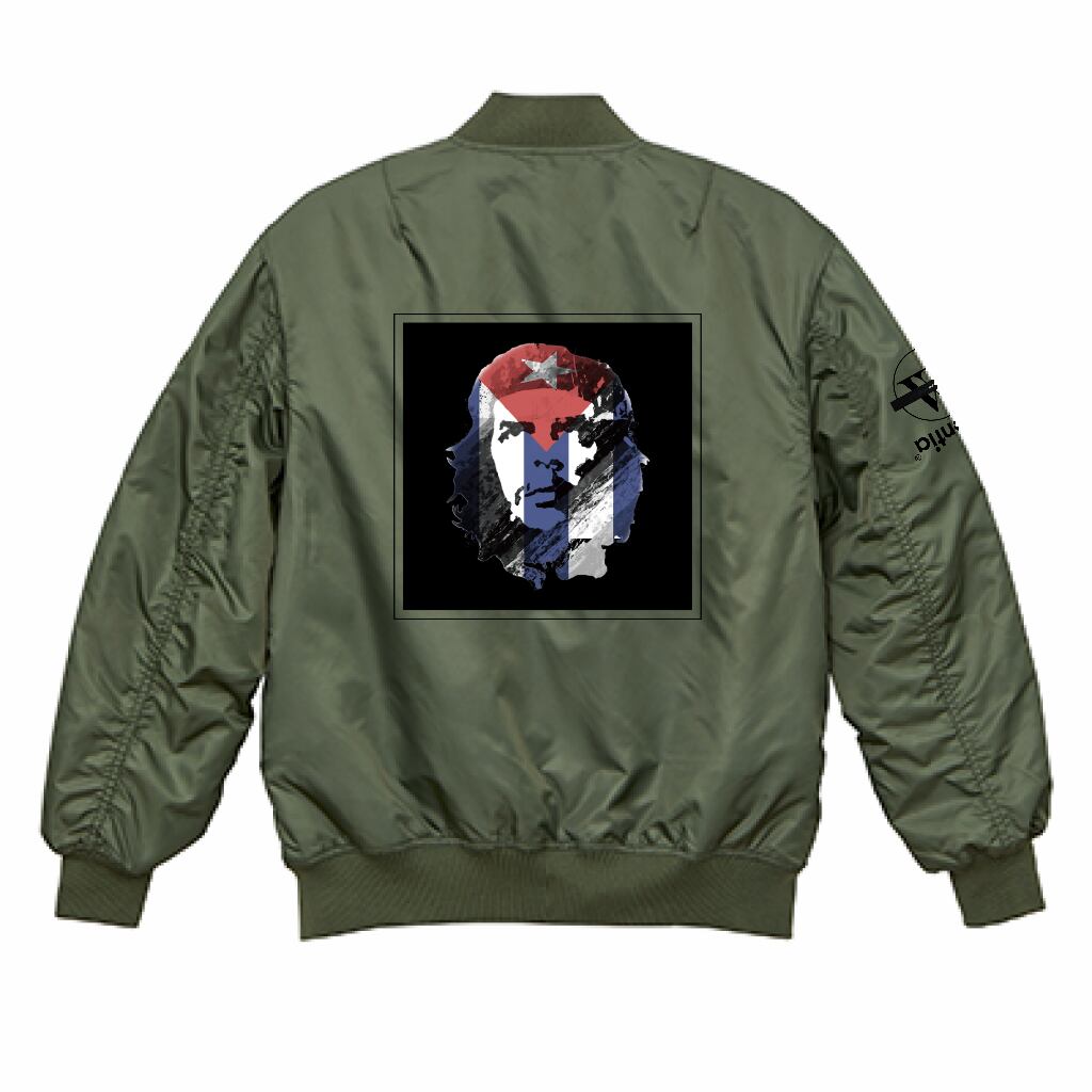 （両面印刷）United Athle タイプ MA-1 ジャケット（中綿入）
