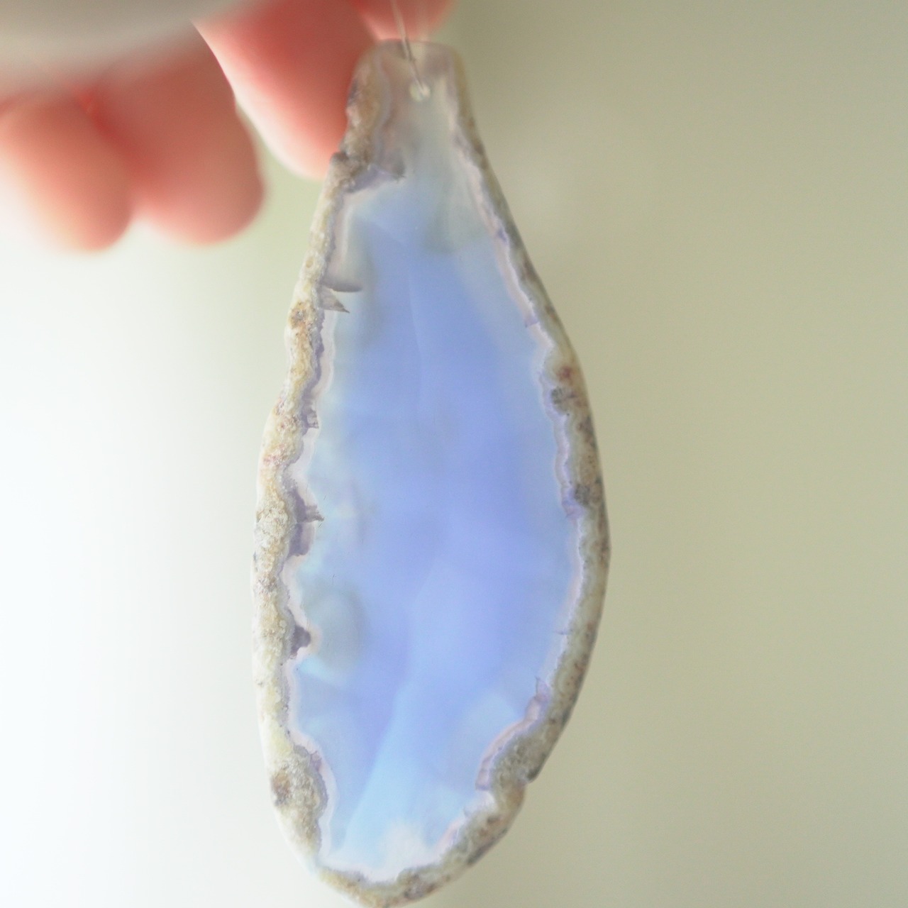 Clear Drops 14 - アゲートヒーリングチャイム / Agate Sun Catcher Wind Chime 757