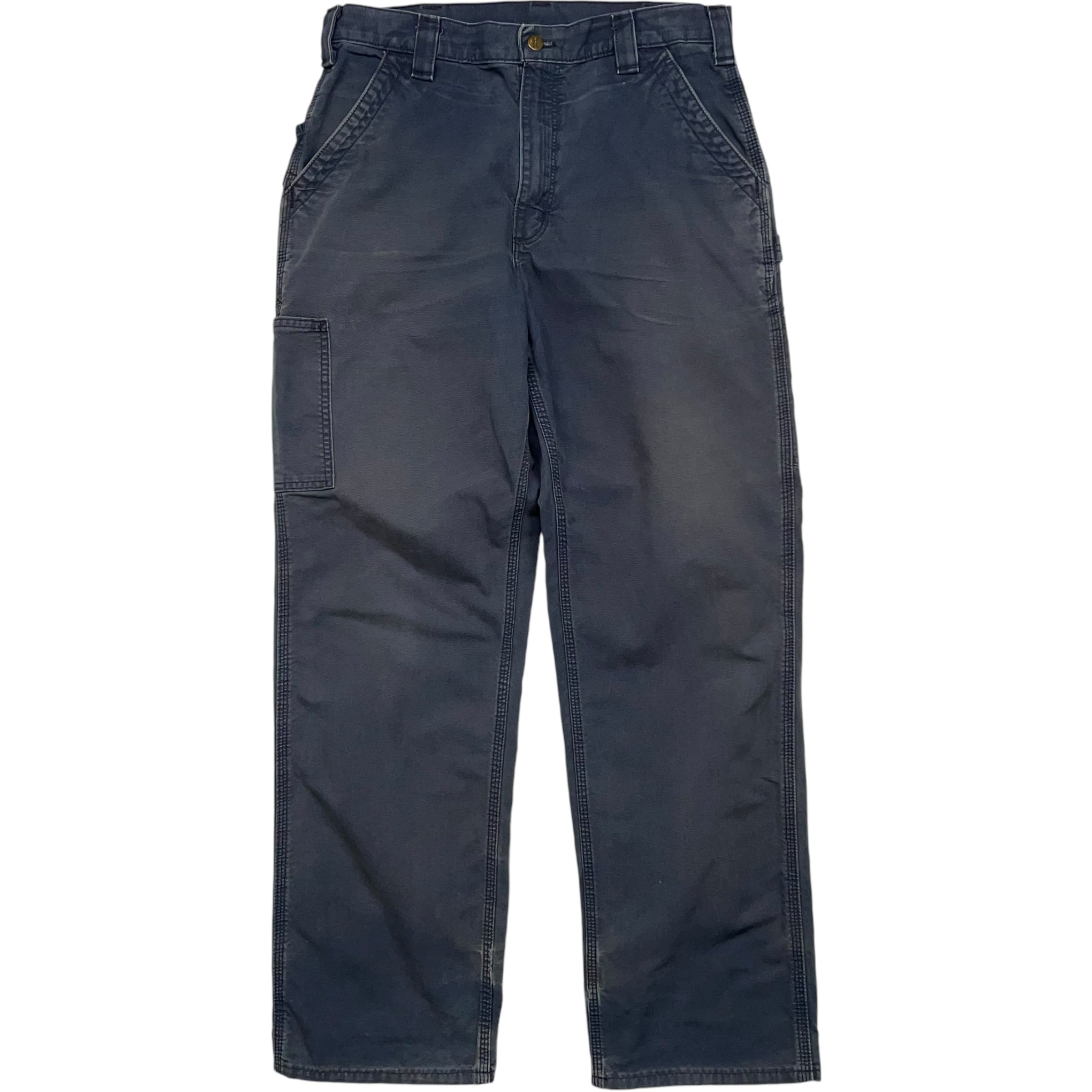 《実寸W31L30》Carhartt カーハート ワークパンツ ペインターパンツ ネイビー no.4583