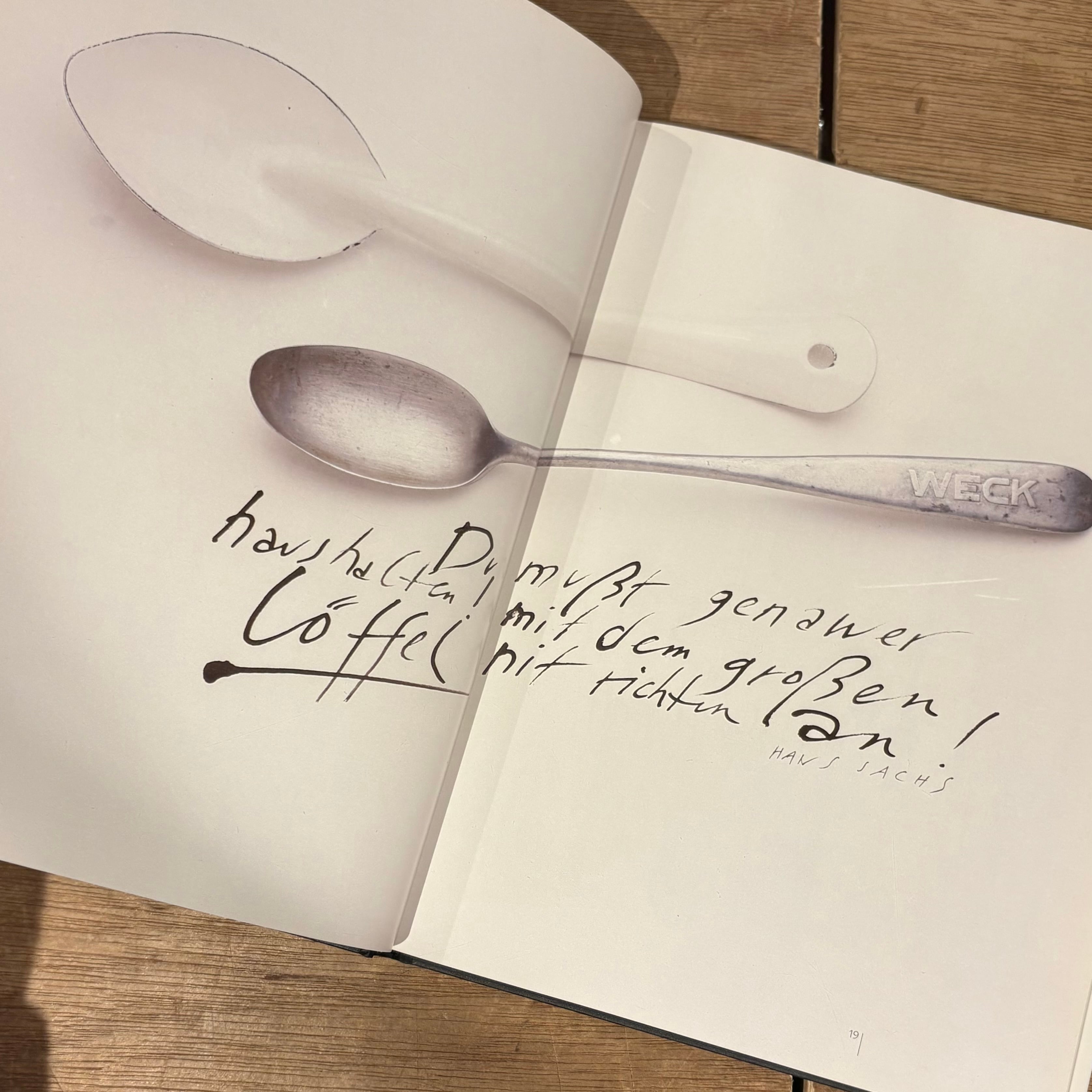 Hermann Junger: Herbei, herbei, was Loeffel sei ヘルマン