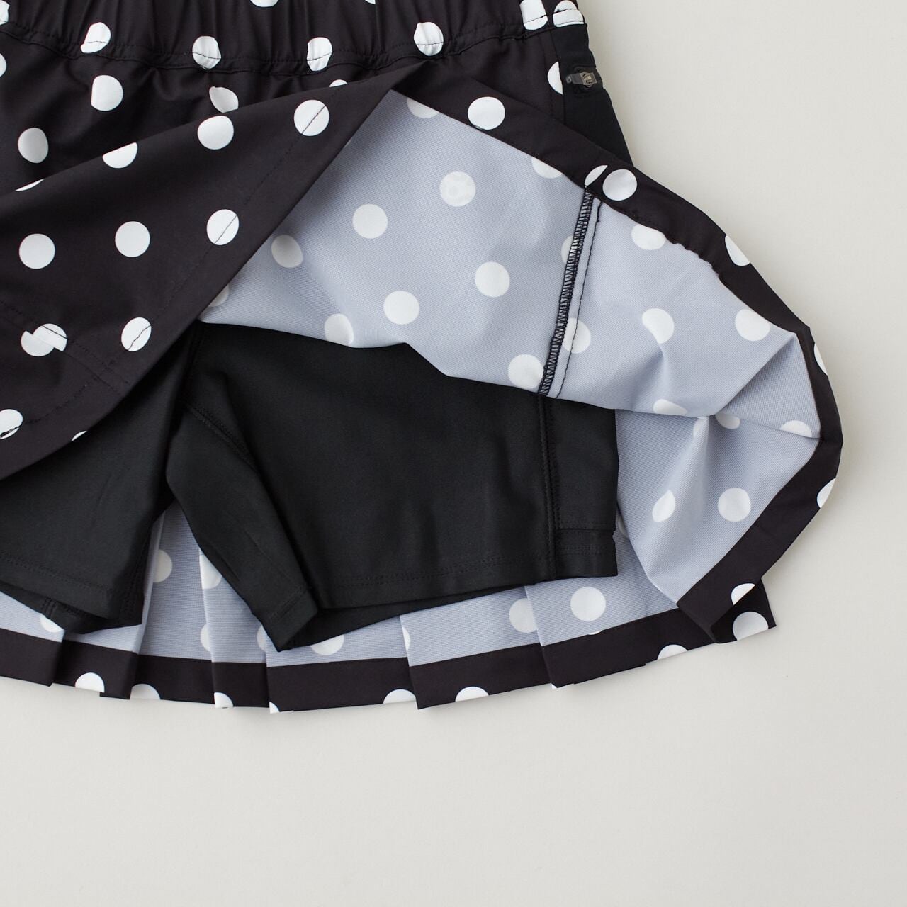 ranor（ラナー）DOT SKIRT（ドットスカート）- BLACK レディース
