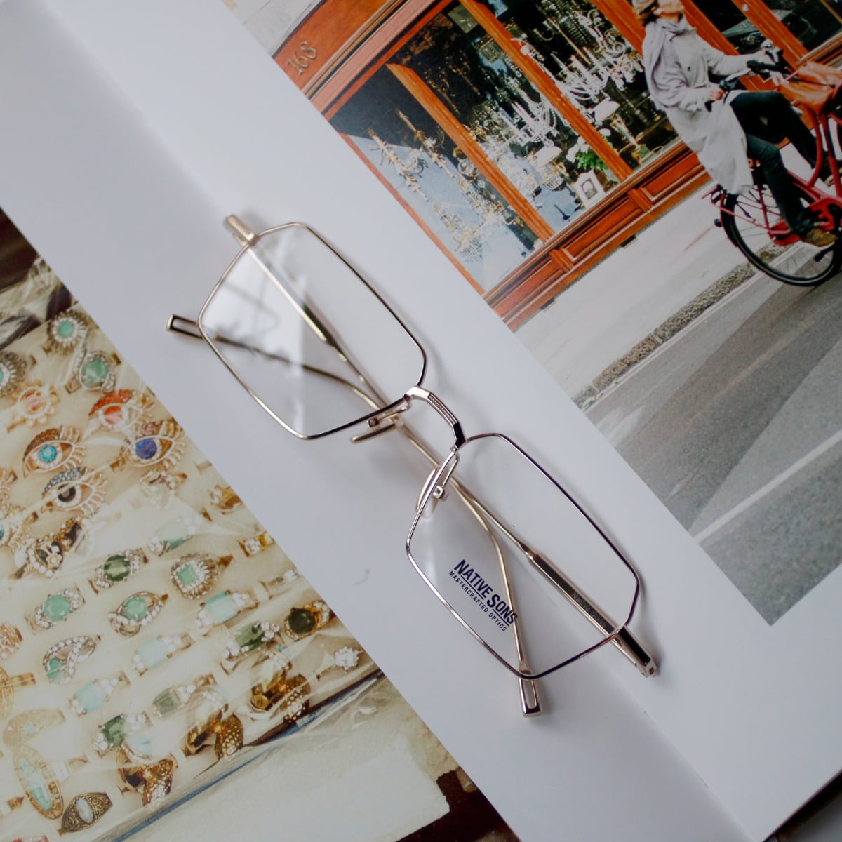 NATIVE SONS】GIBSON - 16K Gold (LARGE) | SEESAW SPECTACLES