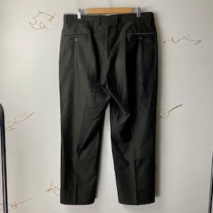 HERMES khaki brown color twill pants