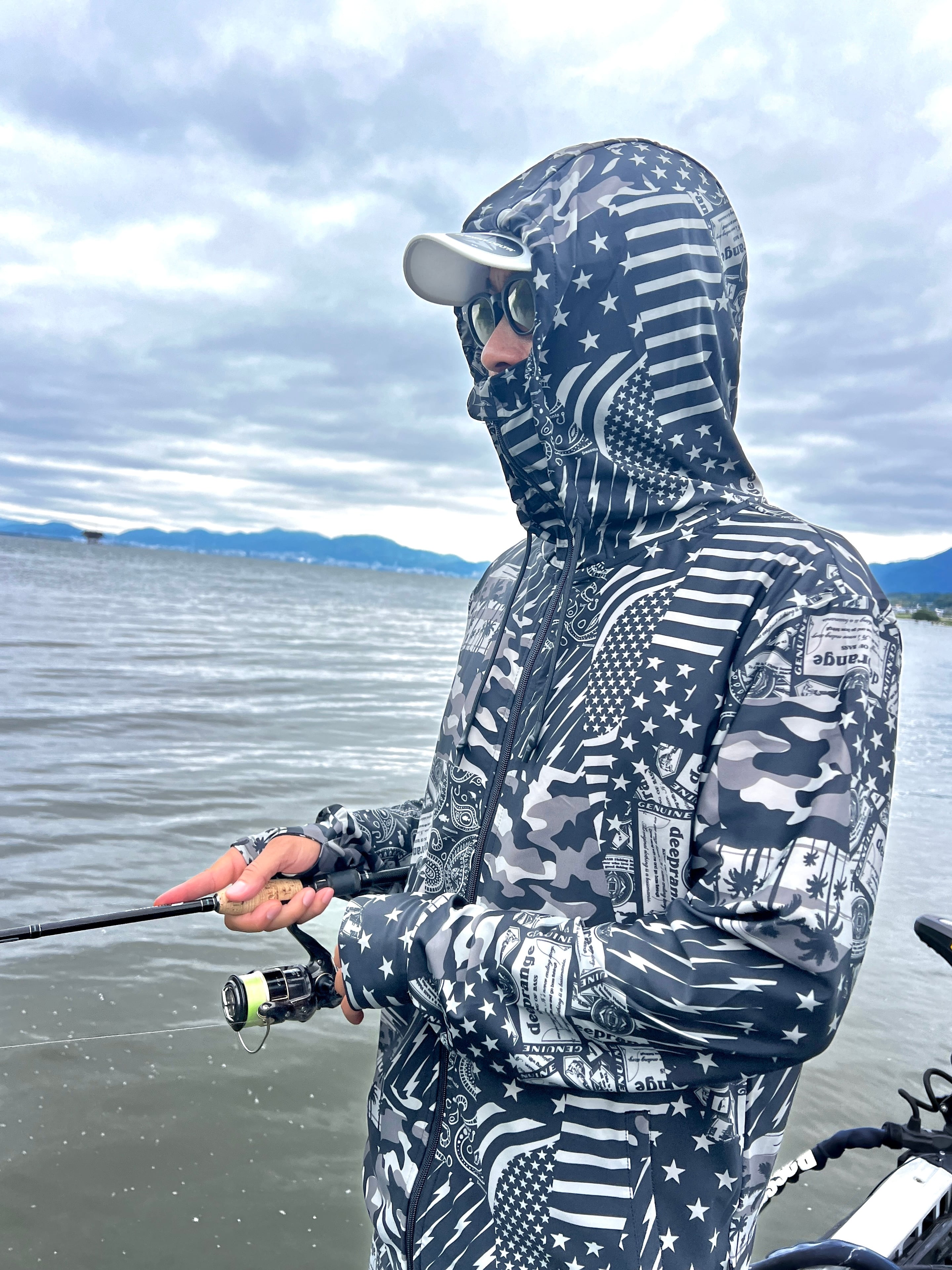 Original Pattern Uv Rush Zip Parka［Original Design］［LIMITED