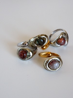 ［MISHU:MISHU］Wave fit ring