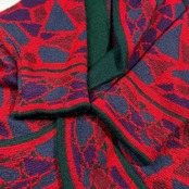 希少 レア GIVENCHY ジバンシィ ジバンシー 総柄 ウールニット ガウン コート ジャケット /オールド/ビンテージ