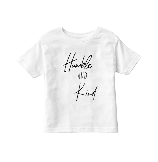 Humble & Kind Tシャツ(white)