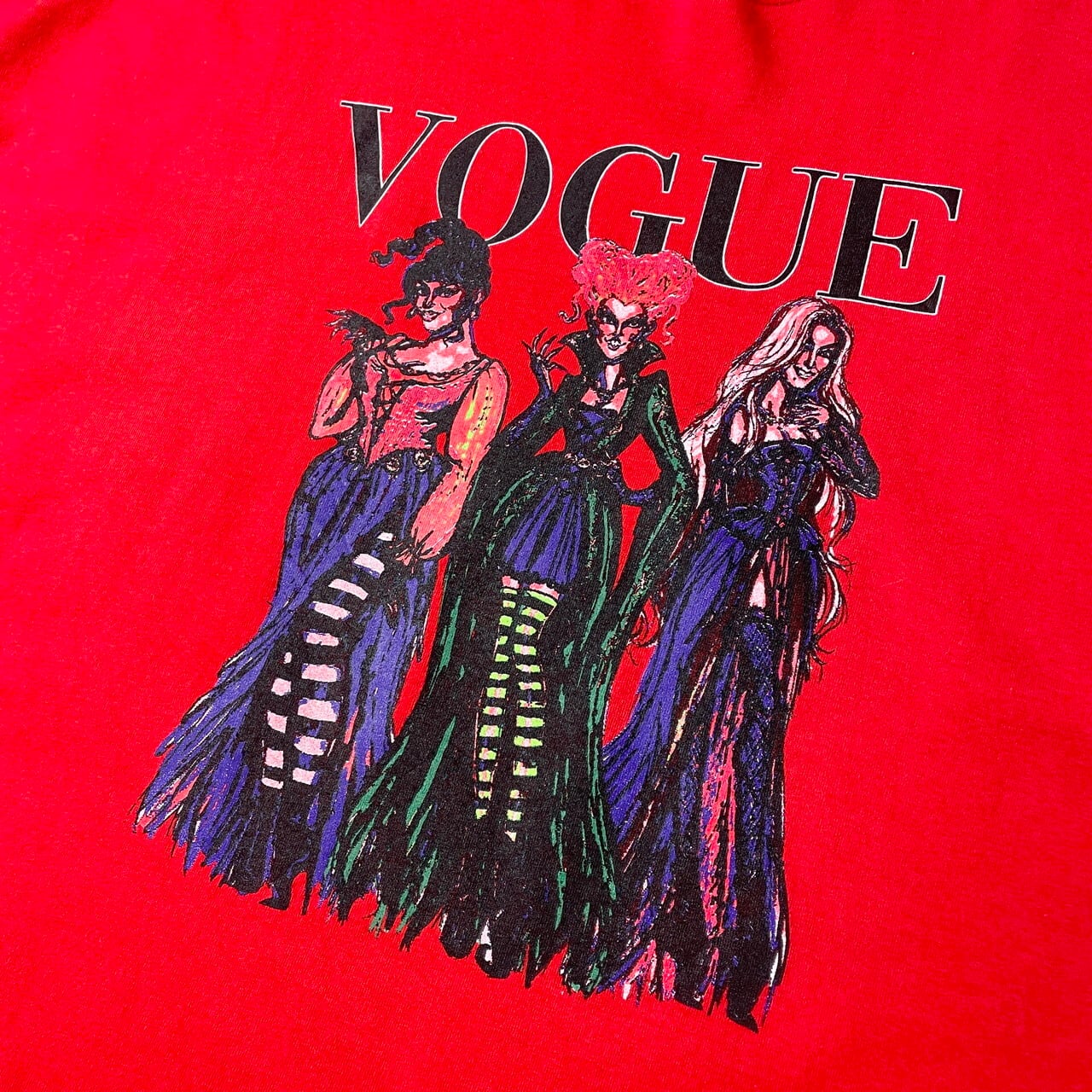 VOGUE アート アドバタイジング ロゴプリント Tシャツ メンズ4XL 古着
