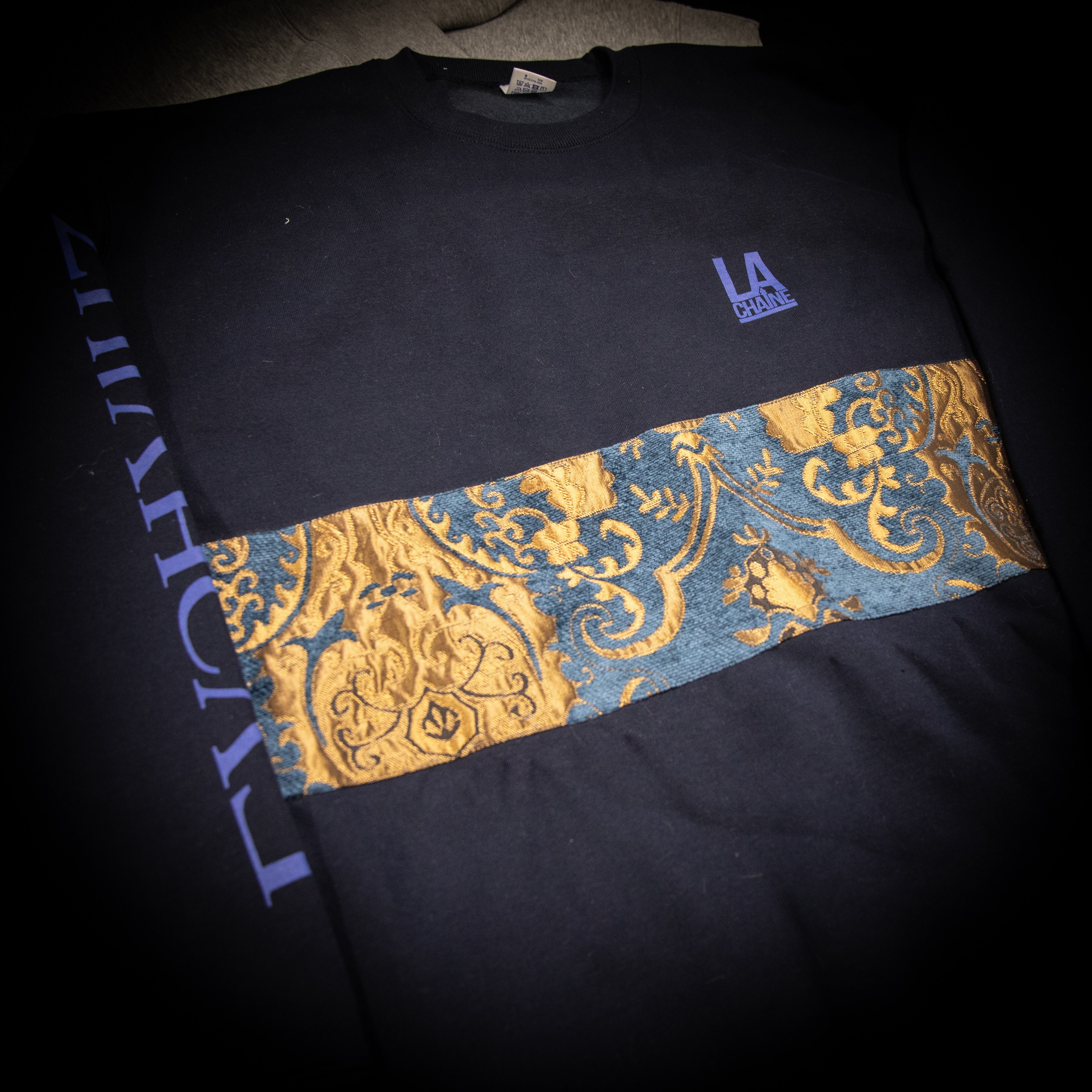 Luxur Navy Sweat