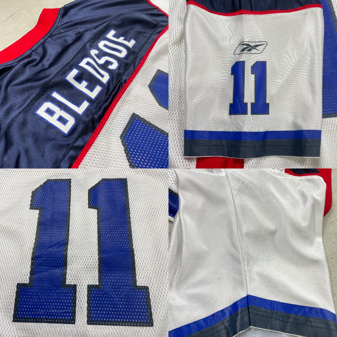 Reebok リーボック NFL バッファロー・ビルズ フットボールシャツ 