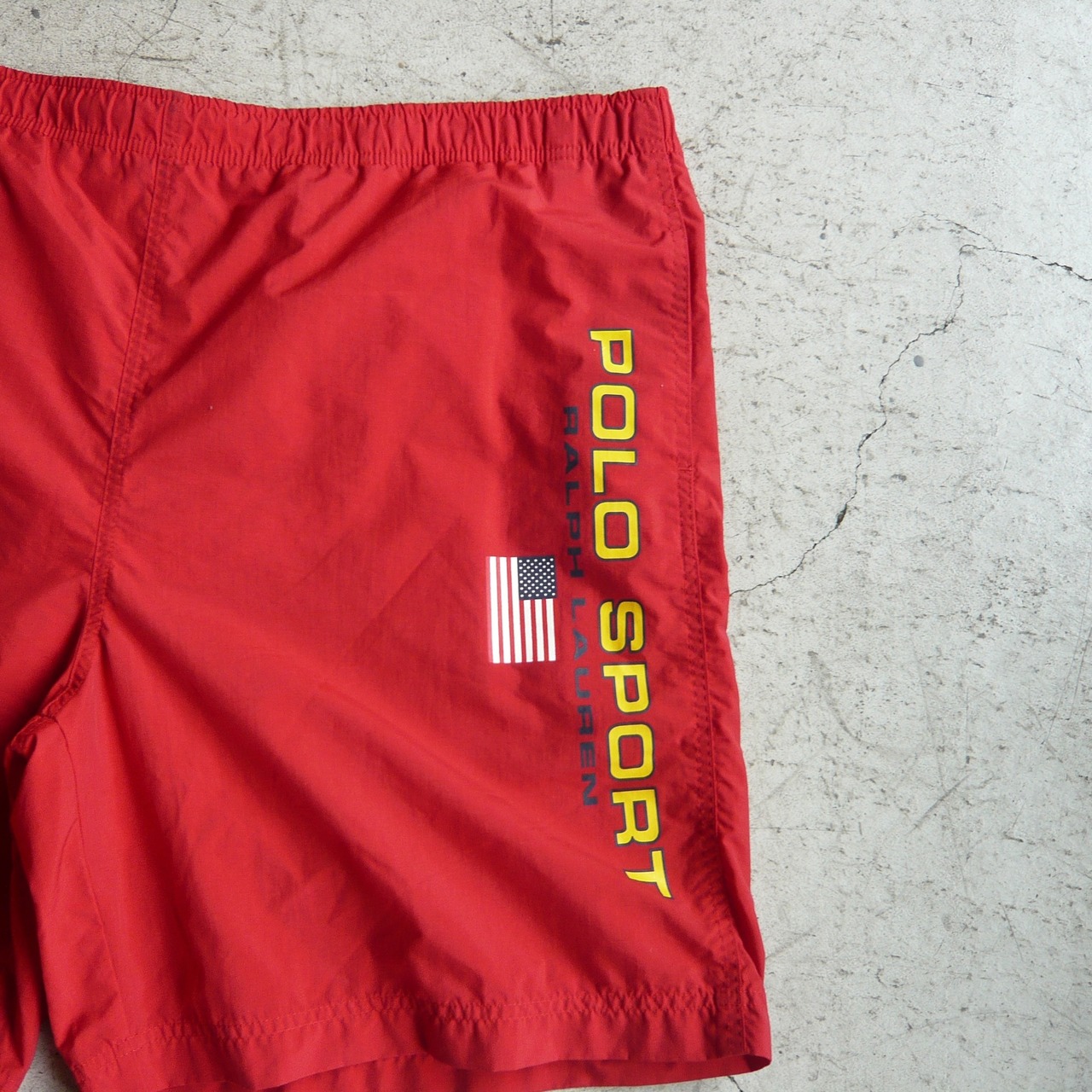 90s POLO SPORTS ナイロンショーツ