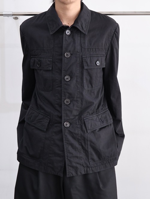 【Dries Van Noten】box silhouette safari jacket