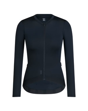 WOMEN'S PRO TEAM LONG SLEEVE LIGHTWEIGHT JERSEY CARBON/DARK GREY