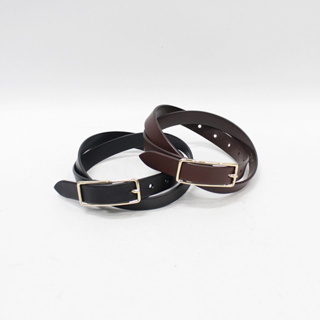 SHINZONE (シンゾーン) SLENDER LEATHER BELT