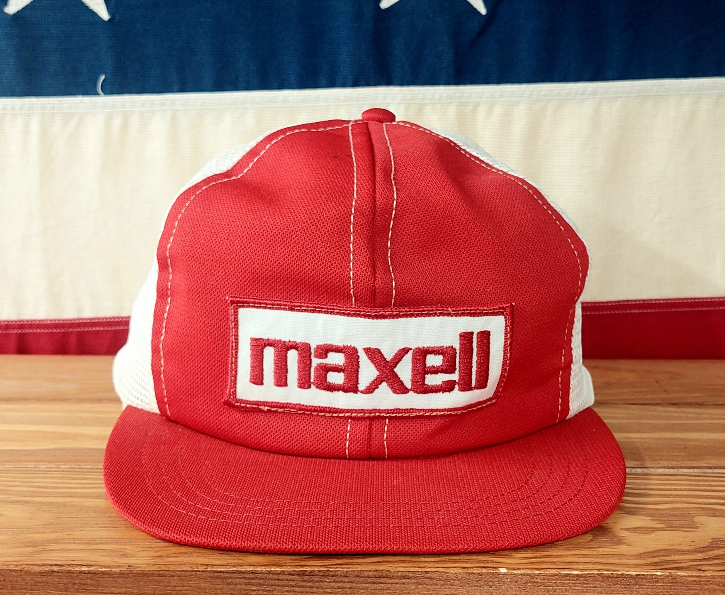 90's～80's maxell ヴィンテージ トラッカーキャップ | 古着屋LIBERTY
