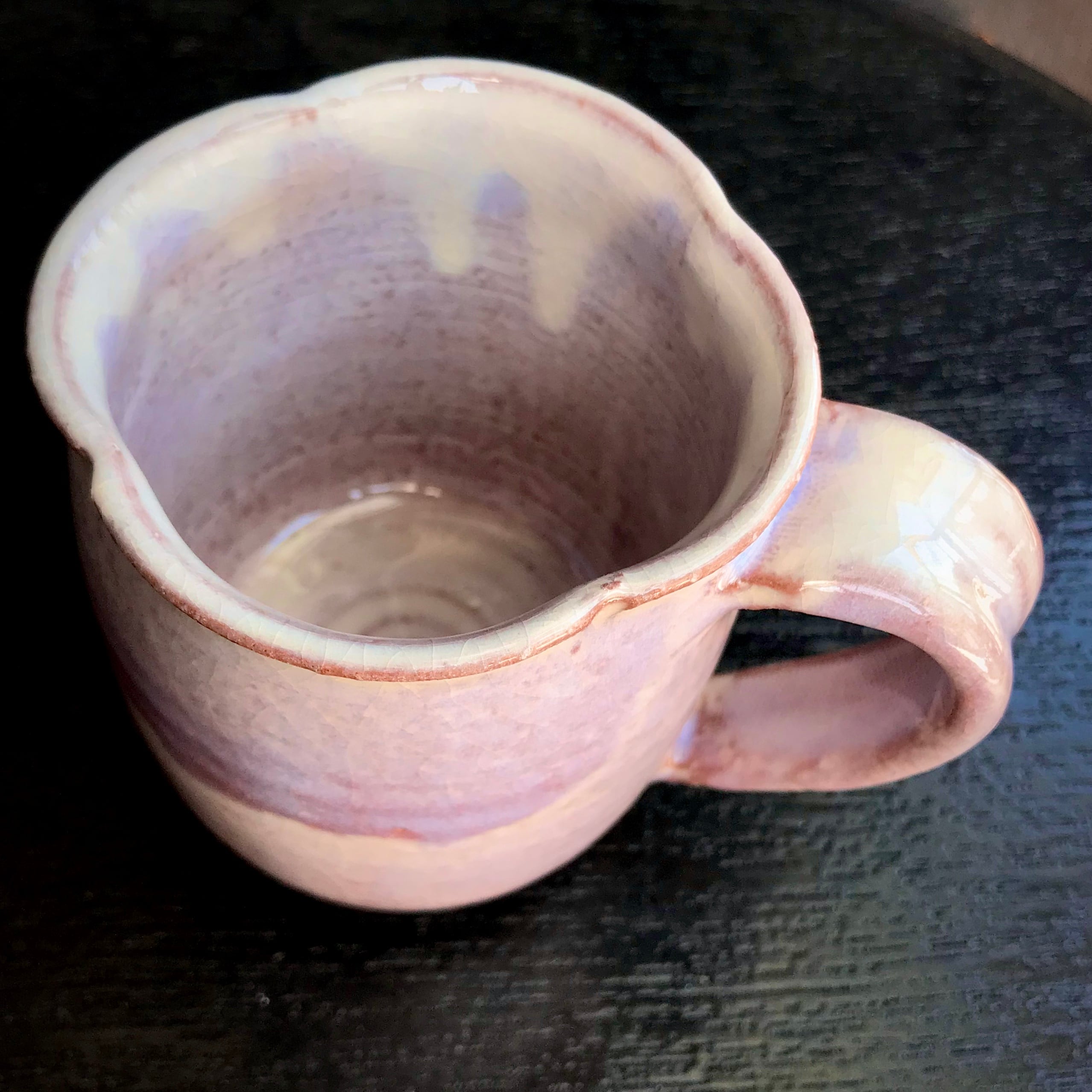 食器 萩焼 コーヒーカップ ペア 萩焼 コーヒーカップ ペア 彩紫 木箱入