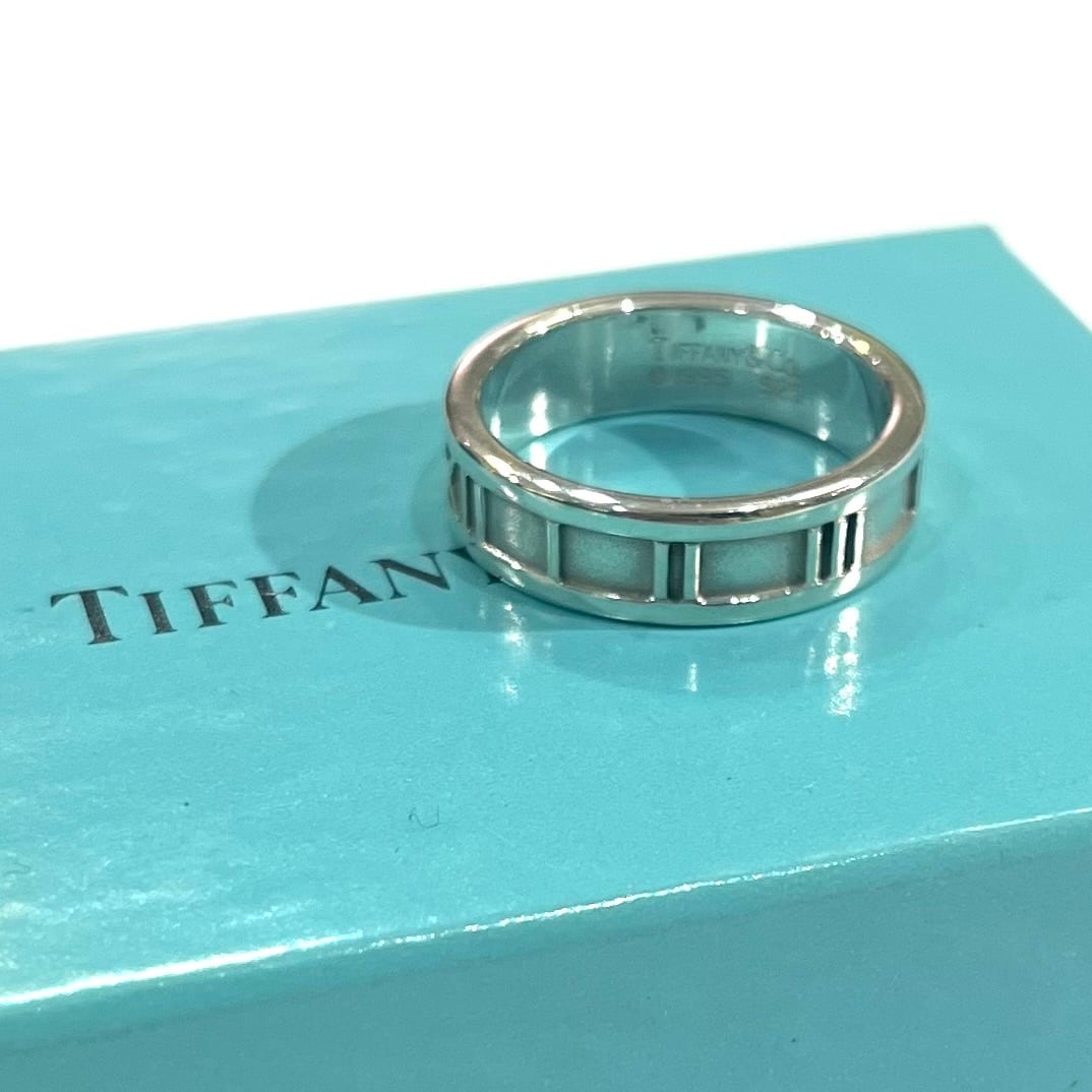 Tiffany & Co シルバー925 アトラスリング　17号　ティファニー TIFFANY&CO】【17号】2582 時を纏う シルバー925号アトラスリング指輪