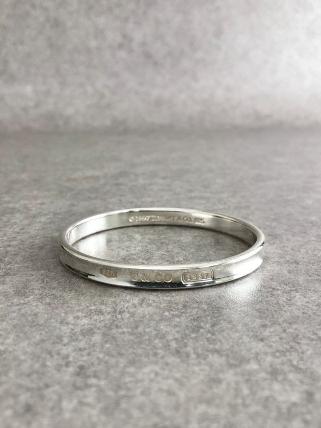 Tiffany & Co. ティファニー バングル シルバー ナロー 925 vintage ヴィンテージ オールド ne53sz