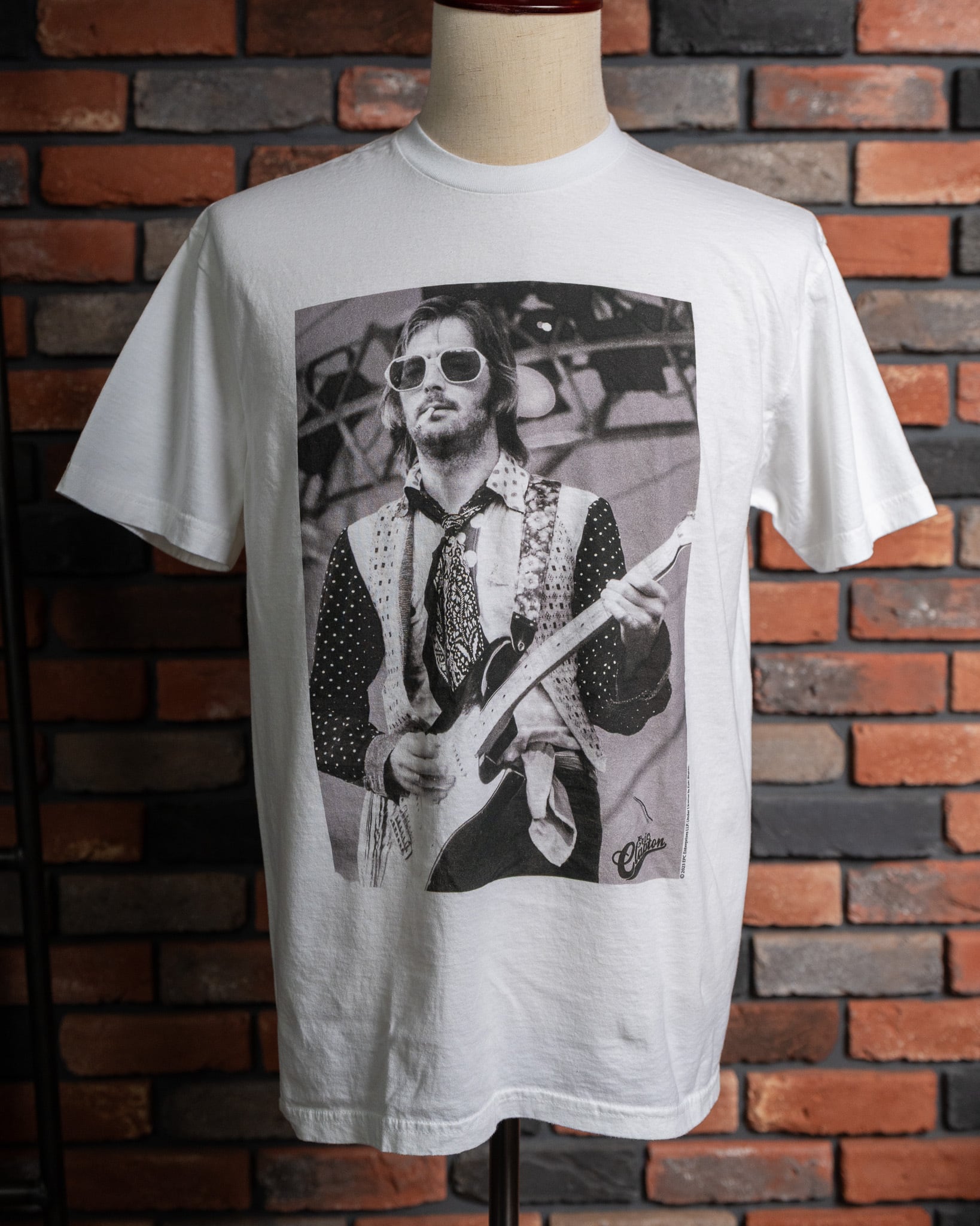 THRIFTY LOOK】ERIC CLAPTON TEE 新品 ユーズド加工 L XL エリック