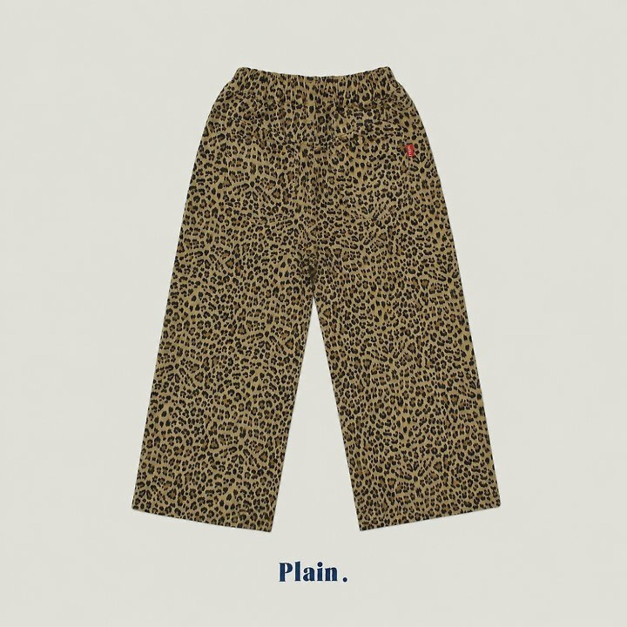 【取寄/韓国直送】Plain.ヒョウ柄パンツ｜韓国子供服｜26/AT