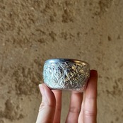 タイの飾りつきアルミボウル SS 直径約5.5cm