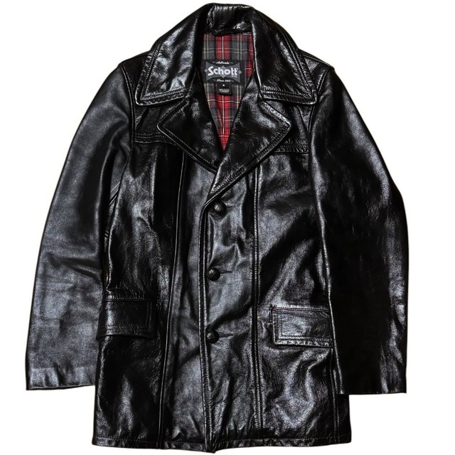 美品/雰囲気抜群】Liugoo Leathers リューグーレザー 牛革 レザー 