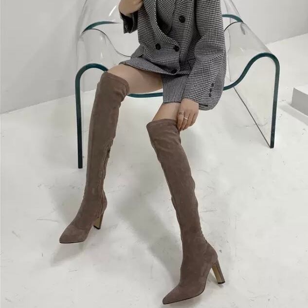 スエードニーハイブーツml1677 Maison De Lyla