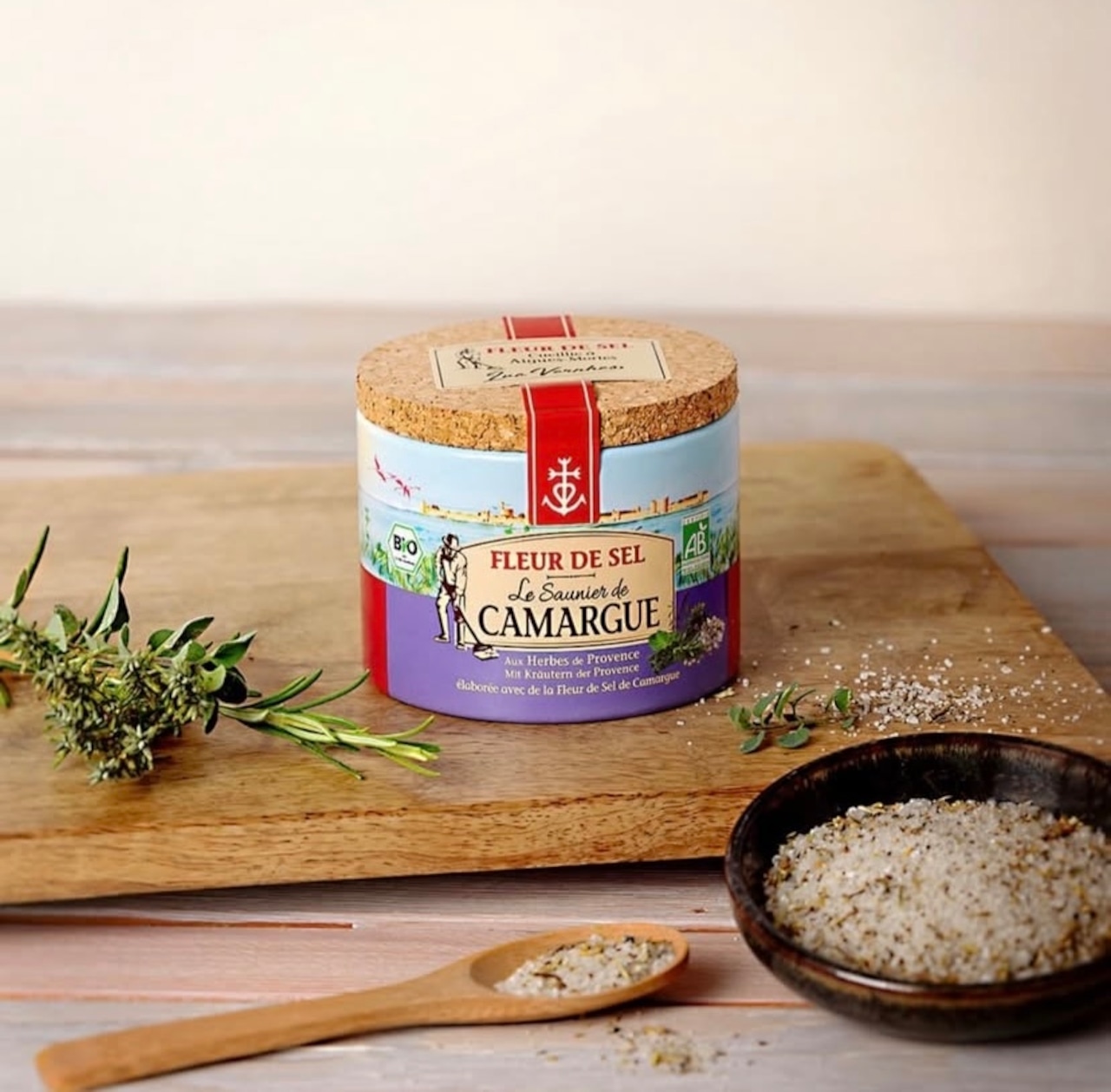 カマルグの塩 フルール・ド・セル プロバンスハーブ