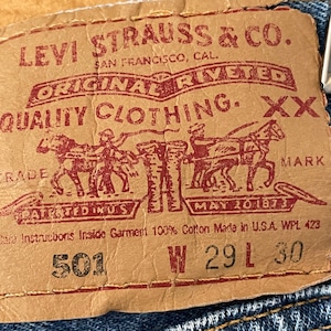 【LEVI'S】501 USA製 90年代 W29 L30 サークルR 赤ブ