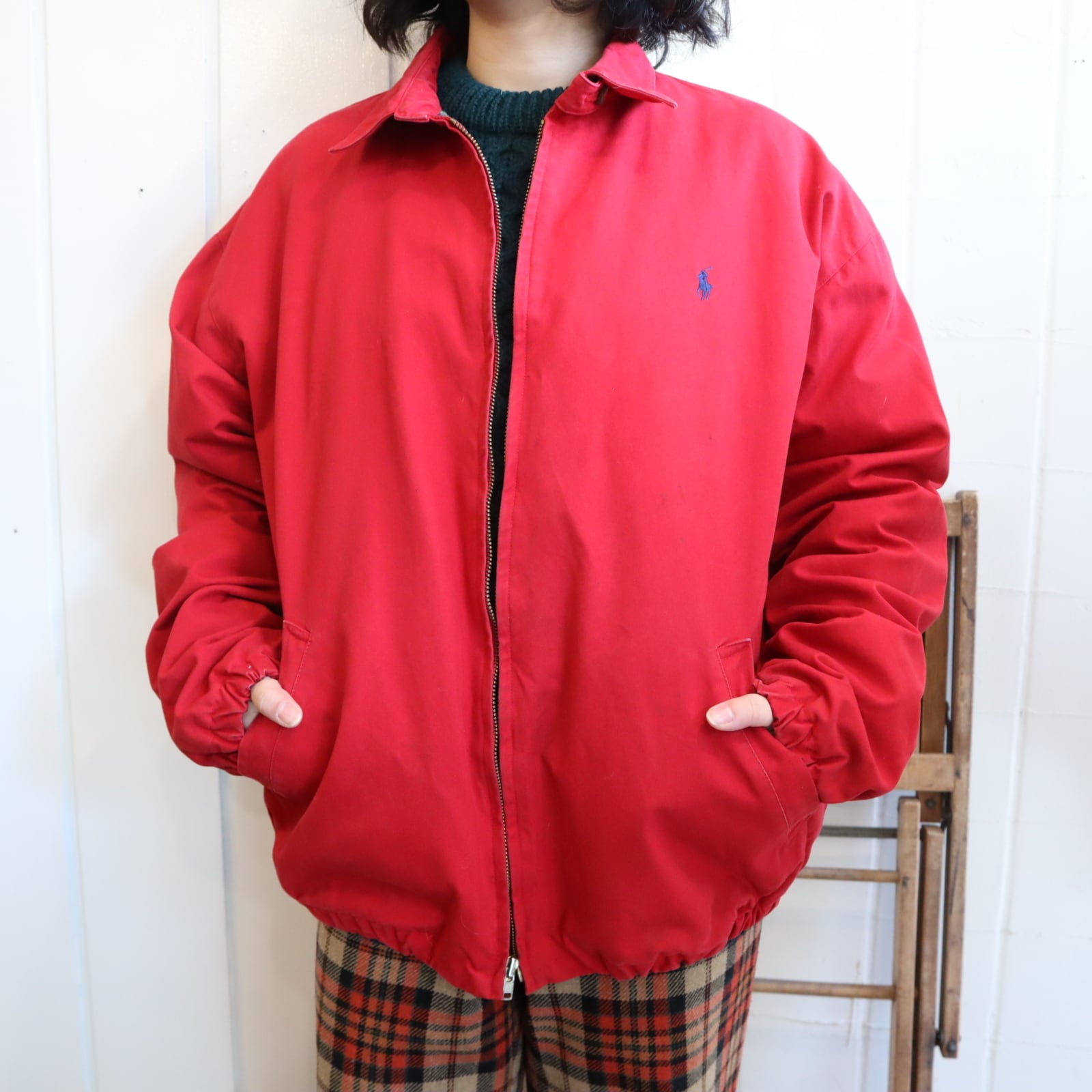 Ralph Lauren red swing top [k-4660] | Fizzvintage