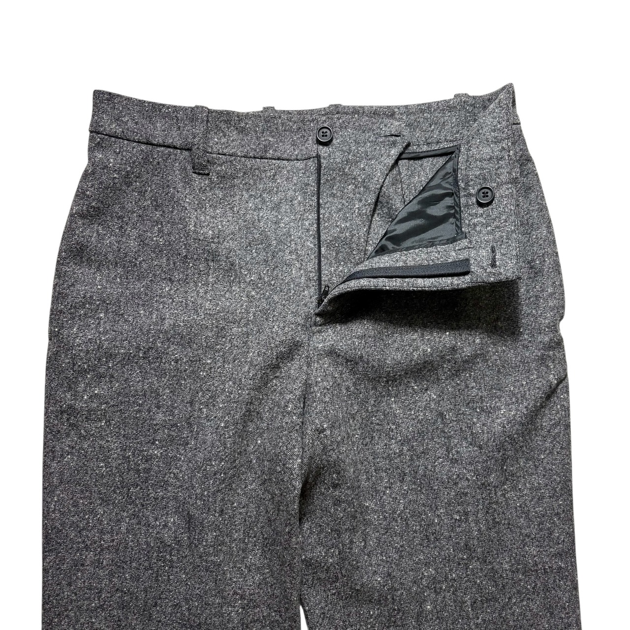 archive ALEXANDER McQueen cashmere blend wool slacks